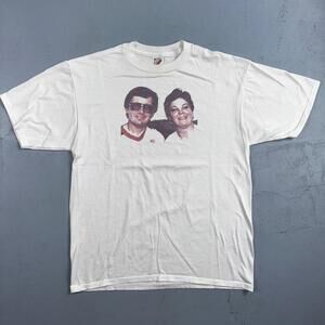 Aviator Sunglasses VTG T Shirt Family Photo 2 Random People 1970s Vibe Funny